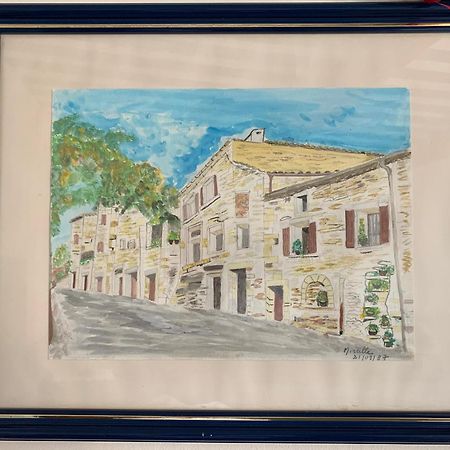 Hotel La Sarrasine Villes-sur-Auzon Exterior foto
