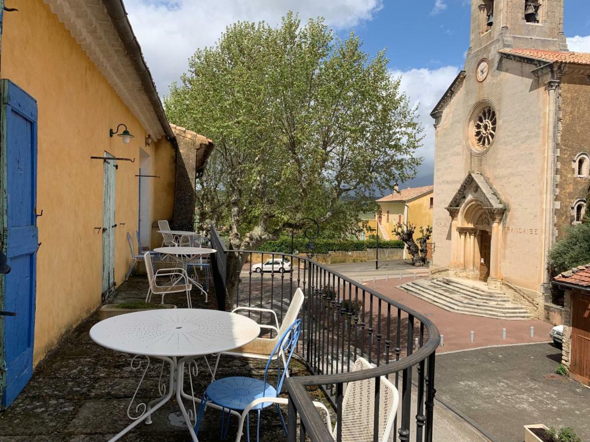 Hotel La Sarrasine Villes-sur-Auzon Exterior foto